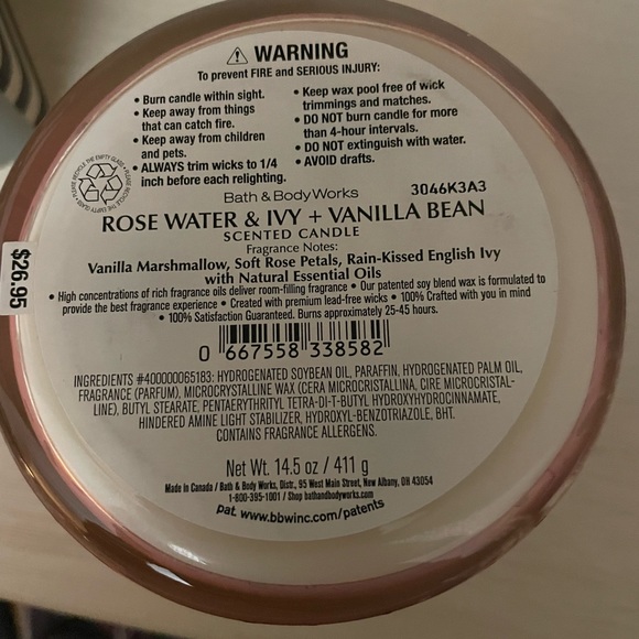 Bath and Body Works Candle New - Picture 2 of 5